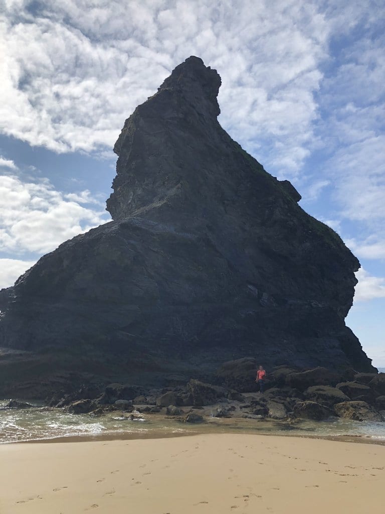 A big rock in Cornwall - correct exposure